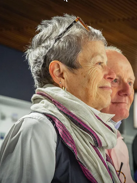 Jean Marmoreo and Bob Ramsay, your hosts for Northwest Passage 2028.